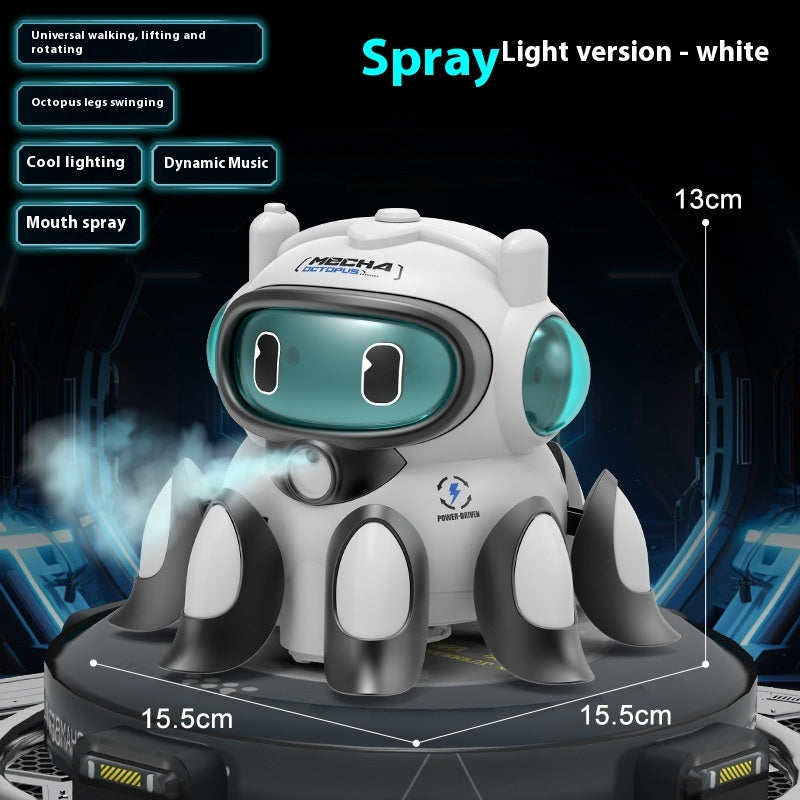 Sound Electric Induction Mechanical Octopus Toy
